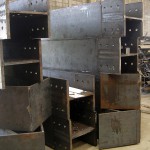 CONJUNTO DE ESTRUTURA DE APOIO
Peso: 50 ton
Dimensões: –
Normas: N-279
Material: AC A36
Ano de Fabricação: 2008