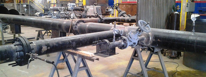 SKID DO FORNO
Peso: - 15 ton
Dimensões: 7550 x 5030 x 550
Normas: ASME VIII / ASME IX / AWS D1-1
Material: A-106 / A-105 / A-234 WPB
Ano de Fabricação: 2012