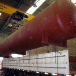 VASO ESTERILIZADOR
Peso: 8 ton
Dimensões: ø 2800 X 20000
Normas: ASME VIII DIV. 1 / N-268
Material: A-283 GR C
Ano de Fabricação: 2005