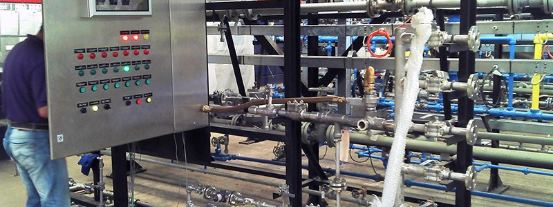 SKID DE TOCHAS
Peso: 1,2 ton
Dimensões: 3610 x 2164 x 1500 x ø ½” x ø ¾”
Normas: ASME VIII / AWS D1-1 / ASME IX
Material: A-36 / A-106 / A-182 316
Ano de Fabricação: 2012