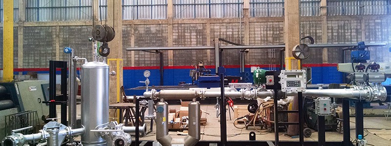 SKID DE DESCARREGAMENTO DE FLUXO
Peso: 2 ton
Dimensões: 6000 x 1500
Normas: ASME IX / ASME VIII
Material: A-36 / A-105 / A-234 WPB
Ano de Fabricação: 2014