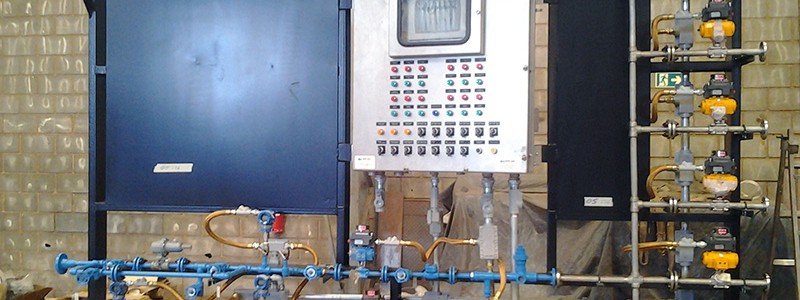 SKID DE IGNIÇÃO
Peso: 1355 kg
Dimensões: 3804 x 3000 x 1100
Normas: ASME IX / ASME VIII
Material: A-36 / A-106 / A-105 / AISI 304/304L
Ano de Fabricação: 2012