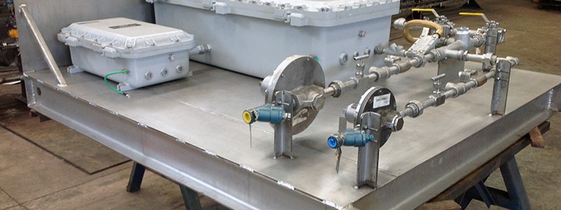 SKID PARA SISTEMA DE TOCHAS
Peso: 500 kg
Dimensões: 1727 x 2134 x 762
Normas: ASME IX
Material: AISI 316
Ano de Fabricação: 2012