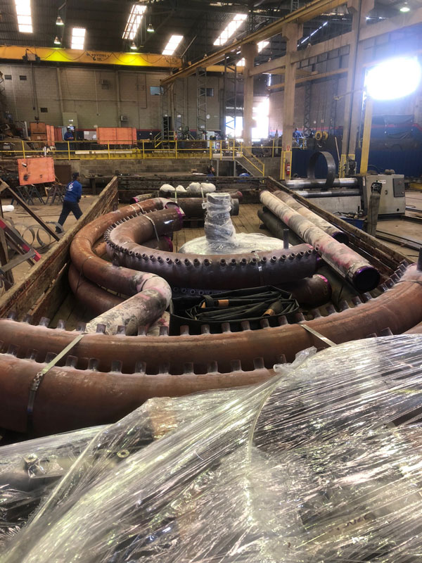 Anel de vapor para conversor UFCC (Petrobras/Replan)